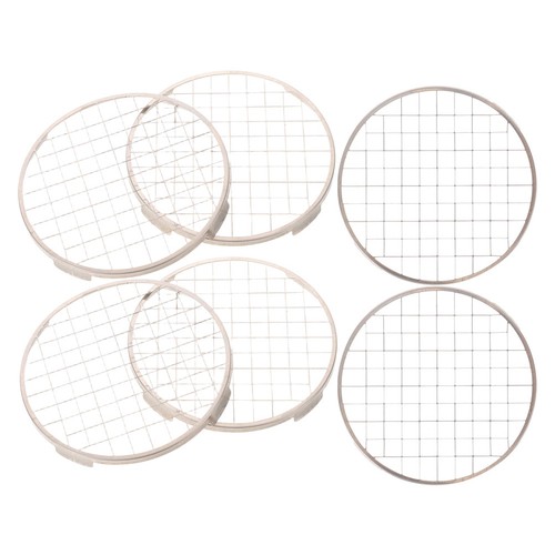 6pcs silver stainless steel - 6pcs,